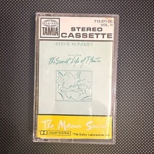 Vintage 79’s cassette tape- Stevie Wonder - Journey ..the secret life of plants
